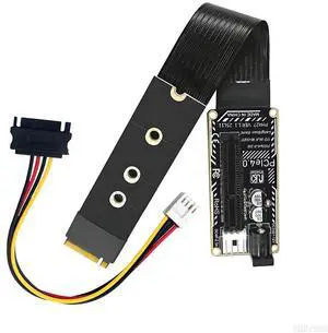 xiwai NGFF M.2 NVMe M-Key Extender to PCI-E X1 X4 X8 X16 Flexible Cable Graphics Card Extension PCBA Adapter PCI-Express for M2 2260 2280 xiwai NGFF M.2 NVMe M-Key Extender to PCI-E X1 X4 X8 X16 Flexible Cable Graphics Card Extension PCBA Adapter PCI-Express for M2 2260 2280