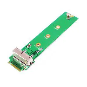 xiwai PCI Express M.2 NGFF M-Key PCI-E 4X to 12Pin+16Pin Contacts SSD Convert Card for 2013 2014 2015 2016 2017 A1493 A1502 A1465 A1466 xiwai PCI Express M.2 NGFF M-Key PCI-E 4X to 12Pin+16Pin Contacts SSD Convert Card for 2013 2014 2015 2016 2017 A1493 A1502 A1465 A1466