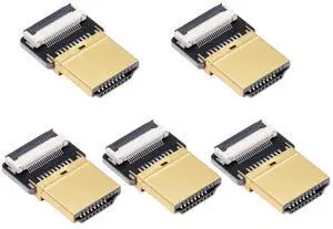 5pcs Standard HDMI Type-A Male Connector Straight Type Flat FPC 1080p Compatible with FPV HDTV Camera Multicopter Aerial Photography 5pcs Standard HDMI Type-A Male Connector Straight Type Flat FPC 1080p Compatible with FPV HDTV Camera Multicopter Aerial Photography