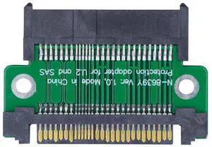 SFF-8639 NVME U.2 U2 PCIe 4.0 SSD Adapter Male to Female Extension 68pin PCI Express PCBA SFF-8639 NVME U.2 U2 PCIe 4.0 SSD Adapter Male to Female Extension 68pin PCI Express PCBA