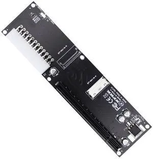 8X Oculink SFF-8612 8611 to PCIE PCI-Express 16x Adapter with ATX 24pin Power Port for Mainboard Graphics Card 8X Oculink SFF-8612 8611 to PCIE PCI-Express 16x Adapter with ATX 24pin Power Port for Mainboard Graphics Card