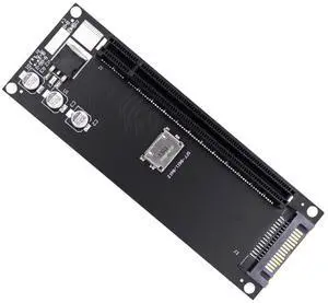 Oculink SFF-8612 SFF-8611 to PCIE PCI-Express 16x 4X Adapter with SATA Power Port for Mainboard Graphics Card Oculink SFF-8612 SFF-8611 to PCIE PCI-Express 16x 4X Adapter with SATA Power Port for Mainboard Graphics Card
