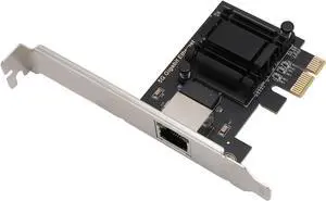 5Gbps PCIe Network Card, PCI Express x1 3.1 to RJ45 Ethernet Adapter Network Interface Card with PXE Boot, for Win 10 11 Linux PC 5Gbps PCIe Network Card, PCI Express x1 3.1 to RJ45 Ethernet Adapter Network Interface Card with PXE Boot, for Win 10 11 Linux PC