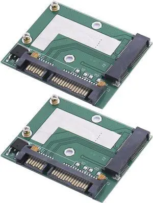 2PCS mSATA SSD to 2.5'' SATA 6.0 GPS Adapter Converter Card Module Board Pad Pcie 2PCS mSATA SSD to 2.5'' SATA 6.0 GPS Adapter Converter Card Module Board Pad Pcie