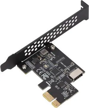 PCIE to Type E Riser Card Expansion Card, USB3.2 PCI E Riser Card for 7 8 10 11 Linux, ASM1042A Master Control, PCIE to USB3.2 GEN1 5Gbps Type C Front (Black) PCIE to Type E Riser Card Expansion Card, USB3.2 PCI E Riser Card for 7 8 10 11 Linux, ASM1042A Master Control, PCIE to USB3.2 GEN1 5Gbps Type C Front (Black)