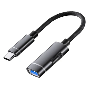 USB-C Multi-Function Hub 5-in-1 100W PD Fast Charging, USB 3.0 Data Transfer, OTG Adapter, SD/TF Card Reader, USB Flash Drive Dock for Laptop MacBook iPad Android Phone Tablet Black USB-C Multi-Function Hub 5-in-1 100W PD Fast Charging, USB 3.0 Data Transfer, OTG Adapter, SD/TF Card Reader, USB Flash Drive Dock for Laptop MacBook iPad Android Phone Tablet Black