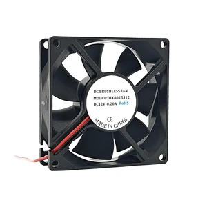 DC 12V 0.20A 80mm x 80mm x 25mm 8025 Brushless Cooling Fan 4Pin 2Wire JHX8025S12 for PC Case, Power Supply, Inverter, Electrical Cabinet-4PCS DC 12V 0.20A 80mm x 80mm x 25mm 8025 Brushless Cooling Fan 4Pin 2Wire JHX8025S12 for PC Case, Power Supply, Inverter, Electrical Cabinet-4PCS