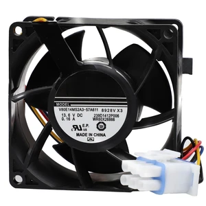 WR60X26866 Evaporator Fan Motor for ge Refrigerator V80E14MS2A3-57A611
Replaces WR60X29099 WR60X26030 WR60X26033 WR60X10356 WR60X10357 WR60X10341, Stable operation, Low noise, DC 13.6V (3 Blades) WR60X26866 Evaporator Fan Motor for ge Refrigerator V80E14MS2A3-57A611
Replaces WR60X29099 WR60X26030 WR60X26033 WR60X10356 WR60X10357 WR60X10341, Stable operation, Low noise, DC 13.6V (3 Blades)