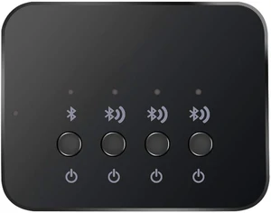 Bluetooth 4.0 Audio Sharer Adapter, 3.5mm Stereo Music Sharing Device
1 in 3 Out, Wired and Wireless Connection Modes Bluetooth 4.0 Audio Sharer Adapter, 3.5mm Stereo Music Sharing Device
1 in 3 Out, Wired and Wireless Connection Modes
