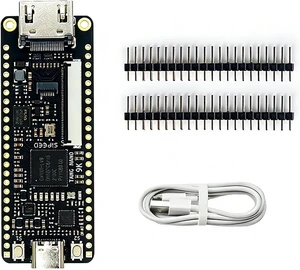 Sipeed Tang Nano 9K FPGA Development Board, Open Source RISC-V PicoRV MCU, with GW1NR-9 Chip 8640 LUT4 32Mbits SPI Flash, Single Board Computer Support TF Card RGB SPI LCD HDMI Port Sipeed Tang Nano 9K FPGA Development Board, Open Source RISC-V PicoRV MCU, with GW1NR-9 Chip 8640 LUT4 32Mbits SPI Flash, Single Board Computer Support TF Card RGB SPI LCD HDMI Port