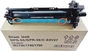 Compatible with Printer Models ImageRUNNER 1730 1740 1750 400iF 500iF NPG-55 GPR-39 C-EXV37 2773B004AA Black Drum Unit Aftermarket Replacement Compatible with Printer Models ImageRUNNER 1730 1740 1750 400iF 500iF NPG-55 GPR-39 C-EXV37 2773B004AA Black Drum Unit Aftermarket Replacement