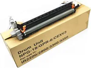 1Pcs Drum Unit Fit for Canon IR3300 IR2200 2800 3320 3350 Ir3300 Copier Parts GPR-6 NPG-18 CEXV3 1Pcs Drum Unit Fit for Canon IR3300 IR2200 2800 3320 3350 Ir3300 Copier Parts GPR-6 NPG-18 CEXV3