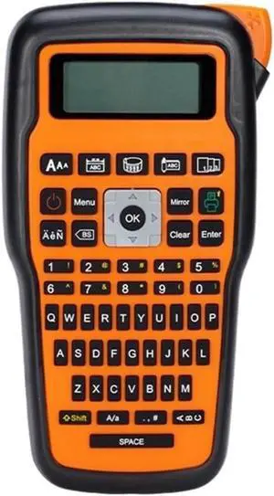 Label Printer, Portable Label Printer E1000PRO Tube Ptouch Handheld Maker Machine Industrial Labeler(Gray) Label Printer, Portable Label Printer E1000PRO Tube Ptouch Handheld Maker Machine Industrial Labeler(Gray)