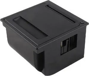 banapoy Mini Embedded Thermal Printer Compact Highspeed Line Thermal Printing for Industrial Equipment Control Panel Integration, for Users ABS Black banapoy Mini Embedded Thermal Printer Compact Highspeed Line Thermal Printing for Industrial Equipment Control Panel Integration, for Users ABS Black