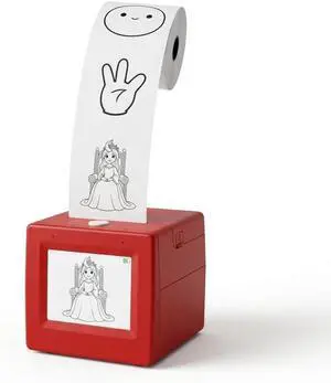 Kids mini Thermal Printer for Challenge Cards clue Notes Activity Sheets and Family Game Materials with Screen Preview and inkless Printing Kids mini Thermal Printer for Challenge Cards clue Notes Activity Sheets and Family Game Materials with Screen Preview and inkless Printing