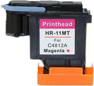 Compatible for Magenta 11 Replacement Printhead for Designjet 70 100 110 500 510 (C4810A C4811A C4812A C4813A)(Magenta) Compatible for Magenta 11 Replacement Printhead for Designjet 70 100 110 500 510 (C4810A C4811A C4812A C4813A)(Magenta)