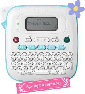 Brother P-Touch PT-N25BT Personal Connected Label Maker, Bluetooth, Design&Print2 app, Portable, Handheld and Prints with P-Touch Btag½â (12mm) Wide Color Label Tapes Brother P-Touch PT-N25BT Personal Connected Label Maker, Bluetooth, Design&Print2 app, Portable, Handheld and Prints with P-Touch Btag½â (12mm) Wide Color Label Tapes