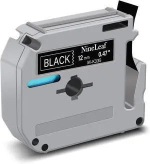 NineLeaf 40 Pack Compatible for Ptouch M Tape MK335 M-K335 M335 M-335 M-K335S 12mm 0.47 White on Black Label Tape for PT-70BM PT-M95 PT-90 PT-70 PT-85 Label Maker Refills NineLeaf 40 Pack Compatible for Ptouch M Tape MK335 M-K335 M335 M-335 M-K335S 12mm 0.47 White on Black Label Tape for PT-70BM PT-M95 PT-90 PT-70 PT-85 Label Maker Refills