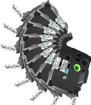 36mm 1.4 Laminated Clear Tape Compatible for Brother P-Touch TZ161 TZ-161 TZe-161 TZe161 1-1/2'' Label Tape for PT530 PT550 PT3600 PTP900W Label Maker, 8 Pack 36mm 1.4 Laminated Clear Tape Compatible for Brother P-Touch TZ161 TZ-161 TZe-161 TZe161 1-1/2'' Label Tape for PT530 PT550 PT3600 PTP900W Label Maker, 8 Pack