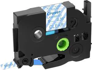 Cruxer 40 Pack Replacement for P-Touch TZe-123 TZ-123 Label Tape Blue Text on Clear Laminated 9mm 0.35" Compatible with Ptouch PT-D200 PT-D210 PT-D400 PT-D450 PT-D600 PT-H100 PT-1230PC Label Maker Cruxer 40 Pack Replacement for P-Touch TZe-123 TZ-123 Label Tape Blue Text on Clear Laminated 9mm 0.35" Compatible with Ptouch PT-D200 PT-D210 PT-D400 PT-D450 PT-D600 PT-H100 PT-1230PC Label Maker