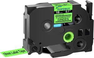 40 Pack TZ TZe 18mm 0.7 inch Laminated Green Tape Compatible for Brother P-Touch TZ-D41 TZe-D41 3/4" Label Tape for PT-D400 D400AD D400VP D410 D450 Label Maker, Black on Fluorescent Green 40 Pack TZ TZe 18mm 0.7 inch Laminated Green Tape Compatible for Brother P-Touch TZ-D41 TZe-D41 3/4" Label Tape for PT-D400 D400AD D400VP D410 D450 Label Maker, Black on Fluorescent Green