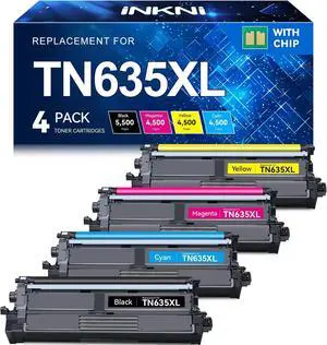 TN635 TN635XL Toner Cartridge Set MFC-L8930CDW MFC-L8730CDW HL-L8430CDW TN635 TN635XL Toner Cartridge Set MFC-L8930CDW MFC-L8730CDW HL-L8430CDW