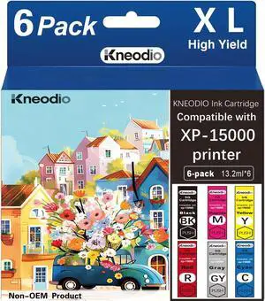 Compatible High-Yield Ink Cartridges (6-Pack) Replacement for 312XL 314XL Ink Cartridges for Photo XP-15000 Printer(1 Black,1 Cyan,1 Magenta,1 Yellow,1 Red,1 Gray) Compatible High-Yield Ink Cartridges (6-Pack) Replacement for 312XL 314XL Ink Cartridges for Photo XP-15000 Printer(1 Black,1 Cyan,1 Magenta,1 Yellow,1 Red,1 Gray)