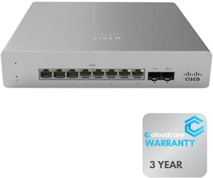 MS120-8FP-HW MS120-8FP 8 Port PoE+ Cloud Managed Switch (MS120-8FP-HW) MS120-8FP-HW MS120-8FP 8 Port PoE+ Cloud Managed Switch (MS120-8FP-HW)
