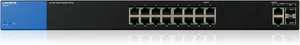 Linksys LGS318 Business 16 Port Gigabit Smart Managed Network Switch with 2 x Combo SFP Ports Linksys LGS318 Business 16 Port Gigabit Smart Managed Network Switch with 2 x Combo SFP Ports