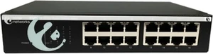 Amer Switch - 16 Ports - Unmanaged - Desktop, Black (SGRD16)