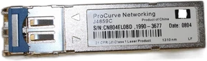 HP Hewlett-Packard ProCurve J4859C Gigabit LX-LC Mini GBIC Transceiver Module HP Hewlett-Packard ProCurve J4859C Gigabit LX-LC Mini GBIC Transceiver Module