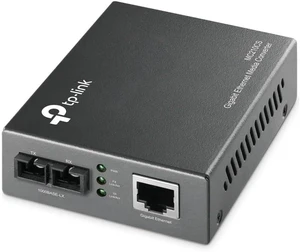 2KA4934 - TP-LINK MC210CS Gigabit Media Converter, 1000Mbps RJ45 to 1000M Single-Mode SC Fiber, up to 15Km/9miles, Chassis mountable 2KA4934 - TP-LINK MC210CS Gigabit Media Converter, 1000Mbps RJ45 to 1000M Single-Mode SC Fiber, up to 15Km/9miles, Chassis mountable