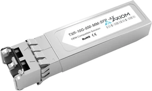 Axiom TXR-10G-850-MM-SFP+-AX SFP+ transceiver Module (Equivalent to: Endace TXR-10G-850-MM-SFP+) - 10 GigE - 10GBase-SR - LC Multi-Mode - up to 1310 ft - 850 nm Axiom TXR-10G-850-MM-SFP+-AX SFP+ transceiver Module (Equivalent to: Endace TXR-10G-850-MM-SFP+) - 10 GigE - 10GBase-SR - LC Multi-Mode - up to 1310 ft - 850 nm