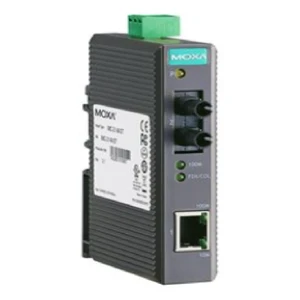 IMC-21-M-ST Converter - Industrial 10/100BaseT(X) to 100BaseFX Media Converter, Multi-Mode, ST Connector (Moxa) IMC-21-M-ST Converter - Industrial 10/100BaseT(X) to 100BaseFX Media Converter, Multi-Mode, ST Connector (Moxa)