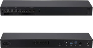 Qotom Mini PC 1U Rack I7-10510U 2X 10G SFP+, 6X 2.5G LAN Network Appliance Qotom Mini PC 1U Rack I7-10510U 2X 10G SFP+, 6X 2.5G LAN Network Appliance