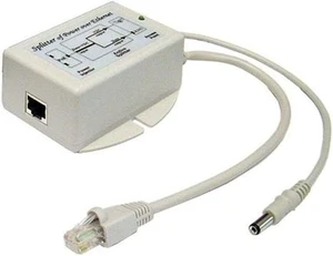 40-60VDC 802.3at POE Input, 12VDC @ 25W Output, Gigabit POE Splitter/Voltage Converter, -40 to +70C, 14" Cable with 5.5/2.1mm DC Barrel, Isolated Input/Output 40-60VDC 802.3at POE Input, 12VDC @ 25W Output, Gigabit POE Splitter/Voltage Converter, -40 to +70C, 14" Cable with 5.5/2.1mm DC Barrel, Isolated Input/Output