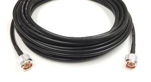 Custom Cable Connection 100 Foot N Male to N Male Times Microwave LMR 240 Ultraflex 50 Ohm Antenna Cable Assembled Custom Cable Connection 100 Foot N Male to N Male Times Microwave LMR 240 Ultraflex 50 Ohm Antenna Cable Assembled