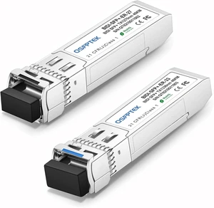 10GBASE-BiDi SFP+ Transceiver 1490/1550nm 80km DDM LC SMF for Cisco BX80U/D 10GBASE-BiDi SFP+ Transceiver 1490/1550nm 80km DDM LC SMF for Cisco BX80U/D