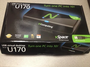 NComputing U170 USB-connected Virtual Desktop Kit NComputing U170 USB-connected Virtual Desktop Kit