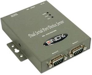 LINDY 2 Port IP Serial Server (25104) LINDY 2 Port IP Serial Server (25104)