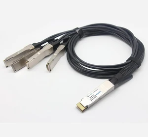400G QSFP-DD to 4x100G QSFP56 Breakout DAC Cable, 28AWG, 2m 400G QSFP-DD to 4x100G QSFP56 Breakout DAC Cable, 28AWG, 2m