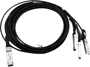 Axiom 40GBASE-CR4 QSFP+ to 4 10GBASE-CU SFP+ Passive DAC DELL Compatible 1M Axiom 40GBASE-CR4 QSFP+ to 4 10GBASE-CU SFP+ Passive DAC DELL Compatible 1M