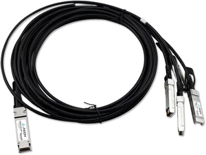 Axiom 40Gbase-Cr4 Qsfp+ to 4 10Gbase-Cu Sfp+ Passive Dac Avaya Compatible 1M Axiom 40Gbase-Cr4 Qsfp+ to 4 10Gbase-Cu Sfp+ Passive Dac Avaya Compatible 1M