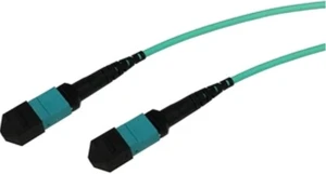eNet Components - MTPF2XO-OM4-15M-ENC - MTP?/MPO-Female to MTP?/MPO-Female Aqua Multimode OM4 50/125?m Cross-Over (Method B) 15 Meter Cable Assembly for 40G/100G QSFP+/QSFP28 Applications - Lifetime eNet Components - MTPF2XO-OM4-15M-ENC - MTP?/MPO-Female to MTP?/MPO-Female Aqua Multimode OM4 50/125?m Cross-Over (Method B) 15 Meter Cable Assembly for 40G/100G QSFP+/QSFP28 Applications - Lifetime