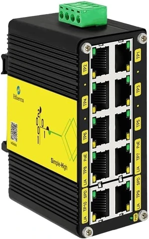 8×Port 10/100/1000T 802.3at PoE + 2×Port 10/100/1000T Ethernet Switch 8×Port 10/100/1000T 802.3at PoE + 2×Port 10/100/1000T Ethernet Switch