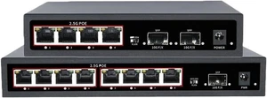 POE RJ45 Ethernet Switch 2.5Gbe 10G SFP+ Multi-gig Network Switch(4Port) POE RJ45 Ethernet Switch 2.5Gbe 10G SFP+ Multi-gig Network Switch(4Port)