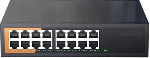 1 PCS 16-Port Gigabit Ethernet Switch, unmanaged, -and-Play(Switch with US Plug) 1 PCS 16-Port Gigabit Ethernet Switch, unmanaged, -and-Play(Switch with US Plug)