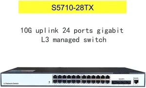 L3 Managed Switch 24 gigabit Port with 4 Port 10G SFP+ Uplink L3 Managed Switch 24 gigabit Port with 4 Port 10G SFP+ Uplink