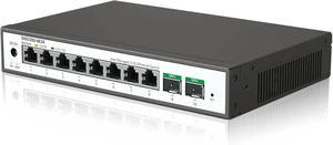 8 Port 2.5G Managed Ethernet Switch with 2x10G SFP 8 Port 2.5G Managed Ethernet Switch with 2x10G SFP