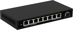1 PCS Managed Switch 8-Port 2.5GBASE-T Network 10G SFP+ Uplink 1 PCS Managed Switch 8-Port 2.5GBASE-T Network 10G SFP+ Uplink